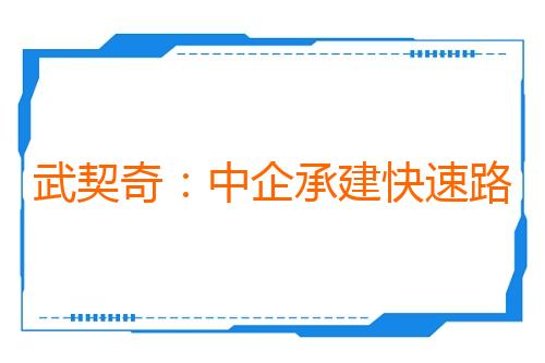 武契奇：中企承建快速路通车助推塞尔维亚经济发展